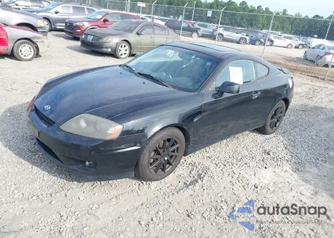 2005 Hyundai Tiburon Gt z USA, uszkodzony, nr VIN KMHHN65F45U169356